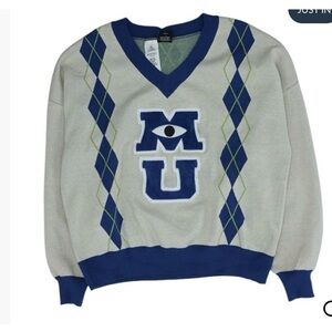 Disney Parks x Her Universe Monsters University Long Sleeve V-Neck Sweater